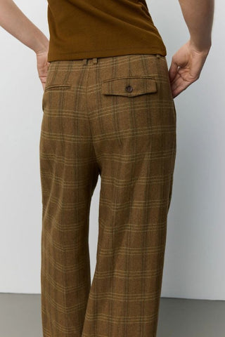 Rosana Checked Trousers