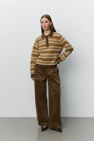 Storma Striped Knit Polo