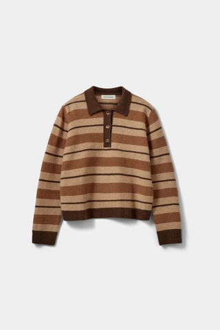 Storma Striped Knit Polo
