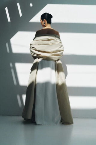 Sophie Et Viola A La Robe Bridal Gown Katta Shawl Wedding Dress Fashion Bridal
