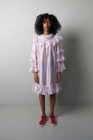 Adena Dress | Lilac Snow