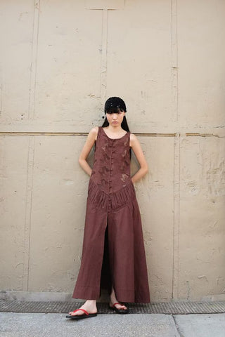 Sally Cutwork Maxi Dress