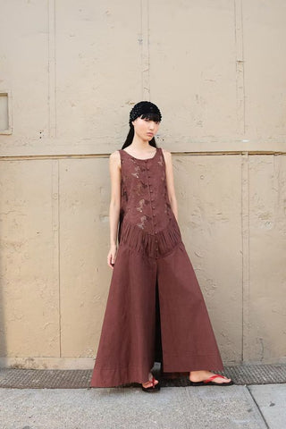 Sally Cutwork Maxi Dress