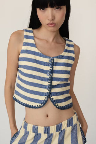 Solanas Terrycloth Top