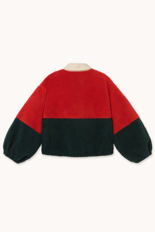 Colour Block Sherpa Jacket