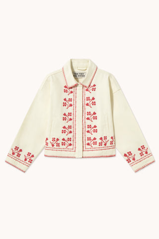 Embroidery Denim Jacket
