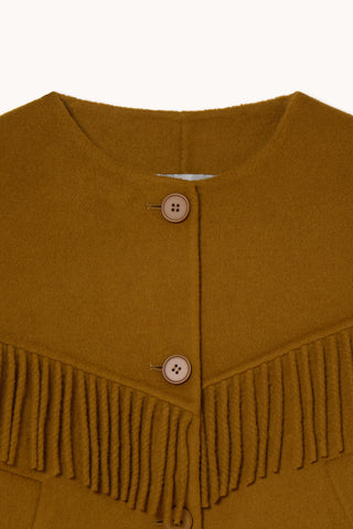 Frills Short Coat
