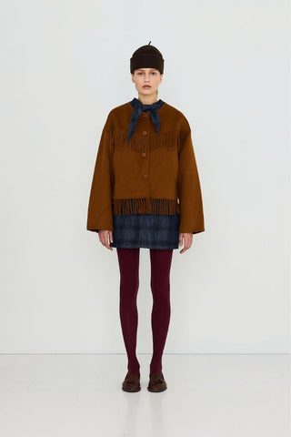 Frills Short Coat