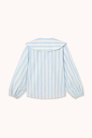 Stripes Double Button Blouse