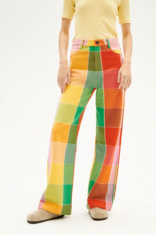 Coral Pants | Multicolour Art