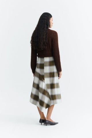 Indira Checks Skirt