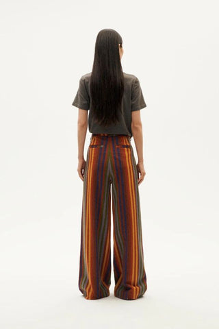 Pat Pants | Multicolour Striped
