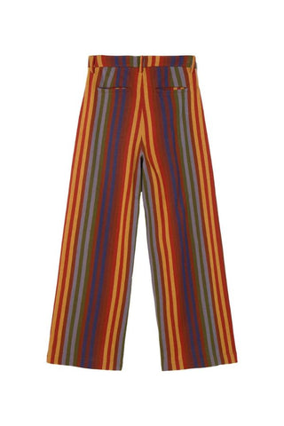 Pat Pants | Multicolour Striped