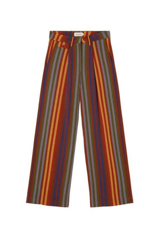 Pat Pants | Multicolour Striped