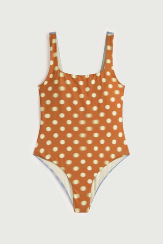 Bicolour Amalfi One Piece Bathing Suit