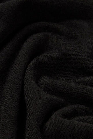 Aine Rib Top | Black