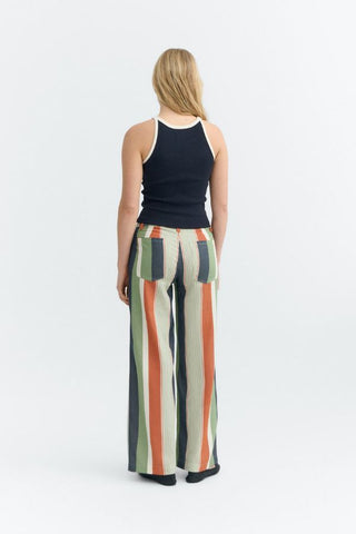 Harriet Contrast Halter Top
