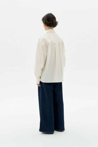 Juana Poplin Flower Blouse