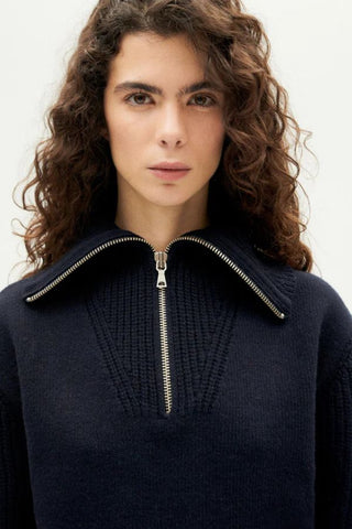 Tanit Wool Sweater | Navy