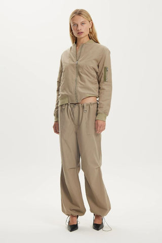 Streetwise Parachute Pants | Stone