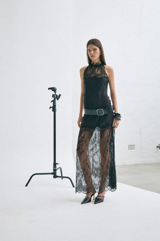 Poetry Lace Drawn Maxi Dress