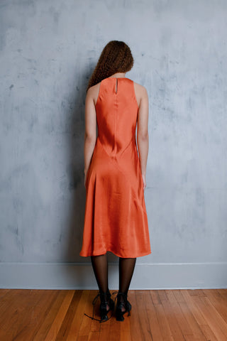 Dew Dress | Burnt Ochre