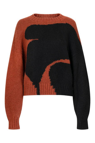 Folari Sweater | Burnt Umber