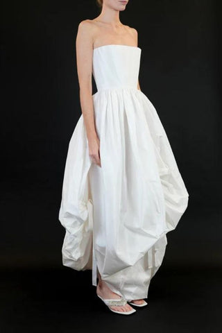 WED Studio Bridal Gown Corset Tie Dress Wedding Dress