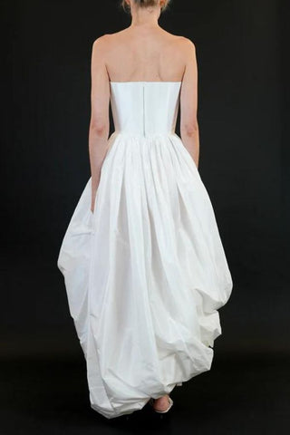 WED Studio Bridal Gown Corset Tie Dress Wedding Dress