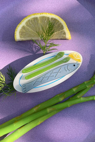 Poisson French Barrette Clip