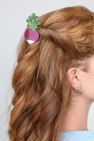 French Radish Claw Clip
