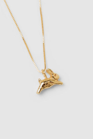 Bunny Charm Necklace | Gold
