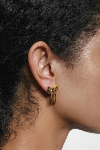 Ruby Earrings | Gold