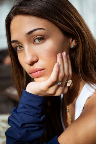 Gemini Ring 18K Gold