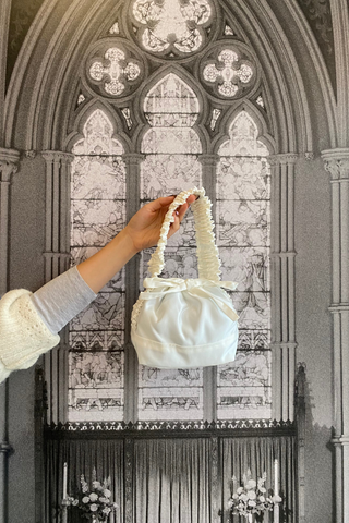 Amy Purse | Bridal White