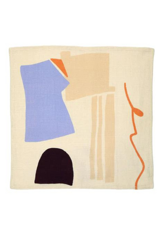 Playful and versatile. The Anytime Napkins come in four designs that are both spontaneous and forgiving. Filled with lines, spots, and splotches, they can absorb a mess in more ways than one. 