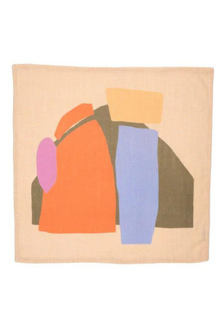 Playful and versatile. The Anytime Napkins come in four designs that are both spontaneous and forgiving. Filled with lines, spots, and splotches, they can absorb a mess in more ways than one. 