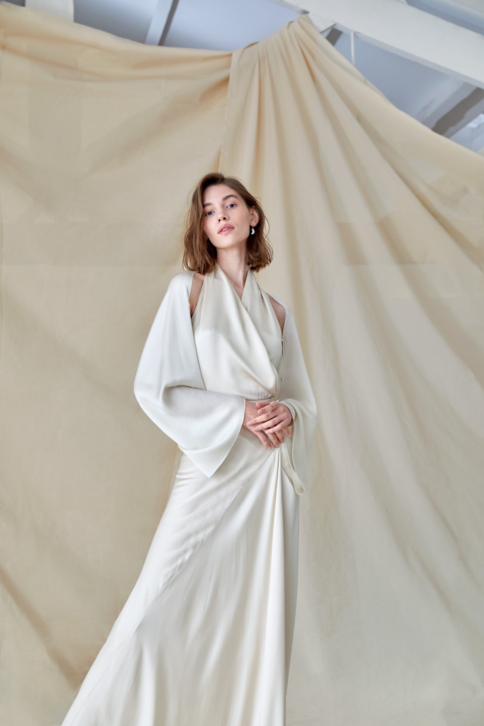 cortana silk dress Helene dress by Cortana Zo & Willow