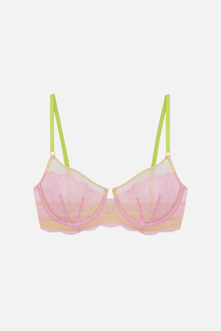 Lotte Lace Underwire Bra | Light Pink