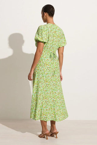 Bellavista Midi Dress | Lou Floral Green