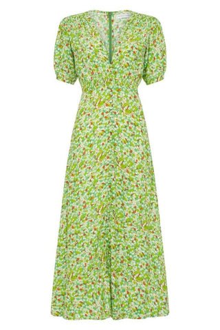 Bellavista Midi Dress | Lou Floral Green