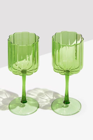 Wave Wine Glass | Set of 2