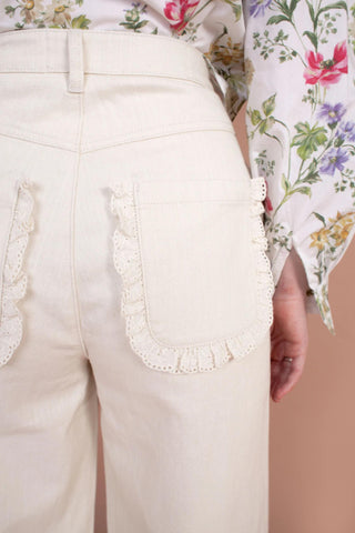 HEATHER JEANS | WHITE LACE