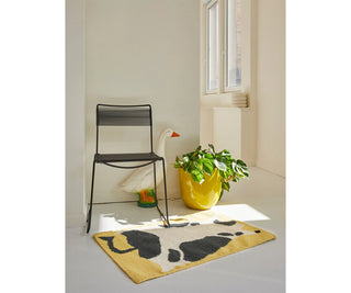 Yellow Cow Rug - 2x3