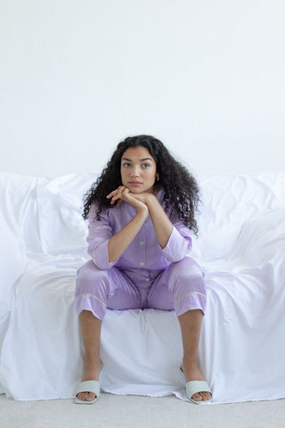 The PJ Jumpsuit | Lilac