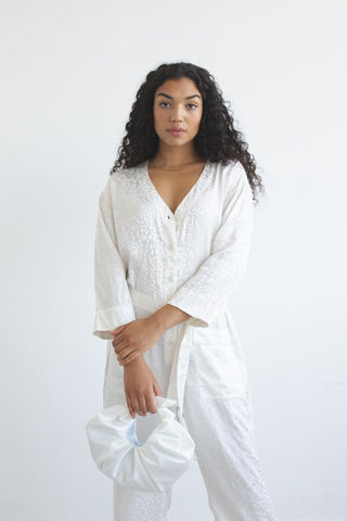 The PJ Jumpsuit | White