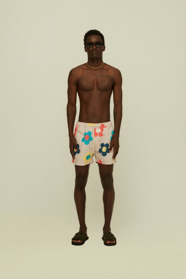 Mens swim shorts with 2025 zip pockets