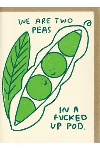 Two Peas Card