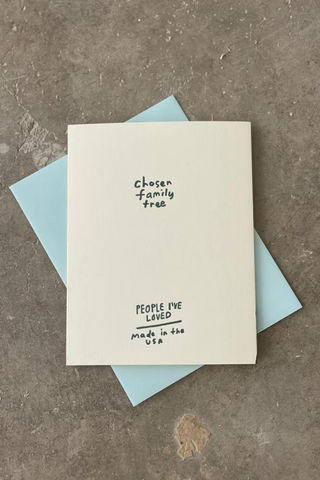 Chosen Family Tree Card