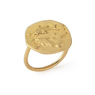 Pisces Ring 18K Gold